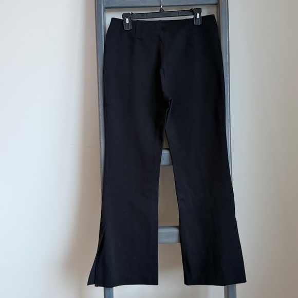 Insight black flare/slit hem pants (size 10) - Picture 2 of 3